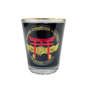 Iwakuni Japan Marine Corps shot glass