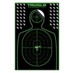 high-visibility military pistol target