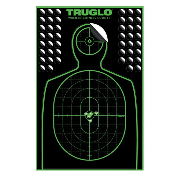 Military Handgun 12x18 Shooting Targets: 6-Pack