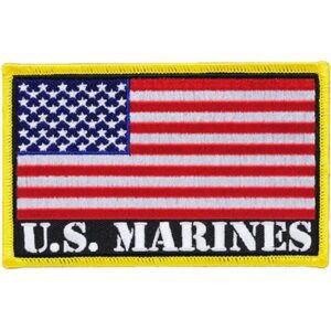 US Marines American Flag Patch