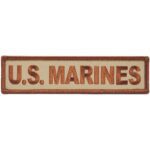 US Marines Desert Coyote Tab Patch