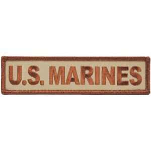 US Marines Desert Coyote Tab Patch