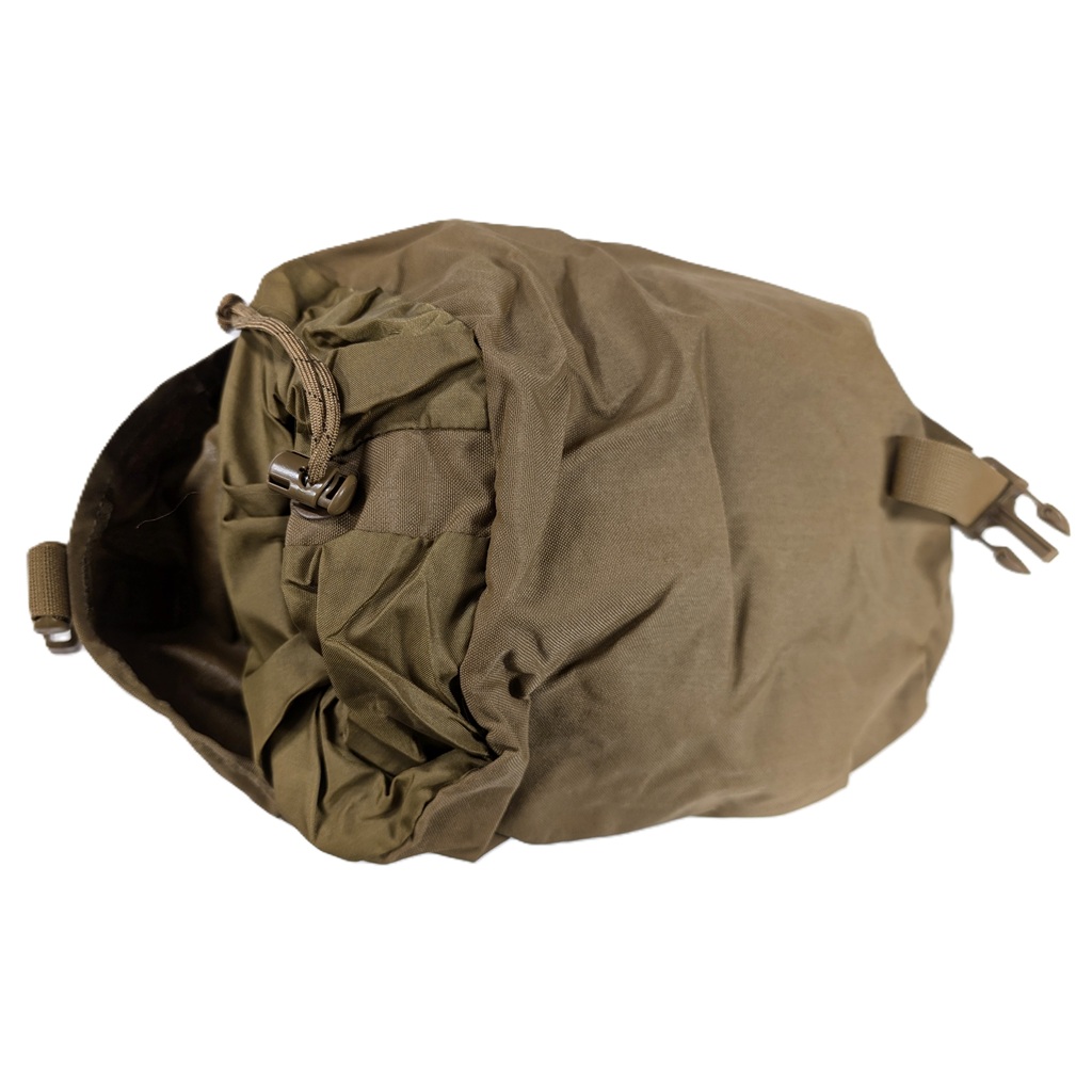 a US Marine Corps coyote brown MOLLE II sustainment pouch