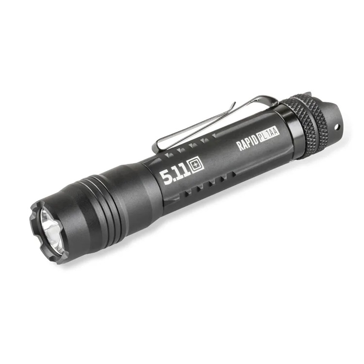 5.11 Rapid PL 1AA Compact Tactical Flashlight: Black Mini Light