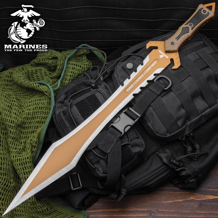 USMC Desert Ops Gladius Sword & Sheath - Image 8
