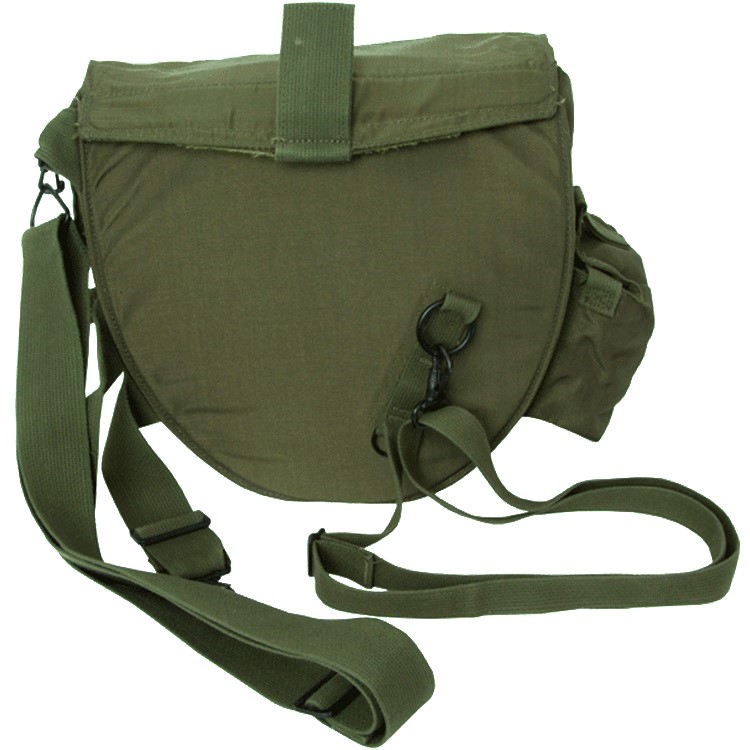 USGI Gas Mask Carrier: Olive Drab Military-Issue Gas Mask Bag