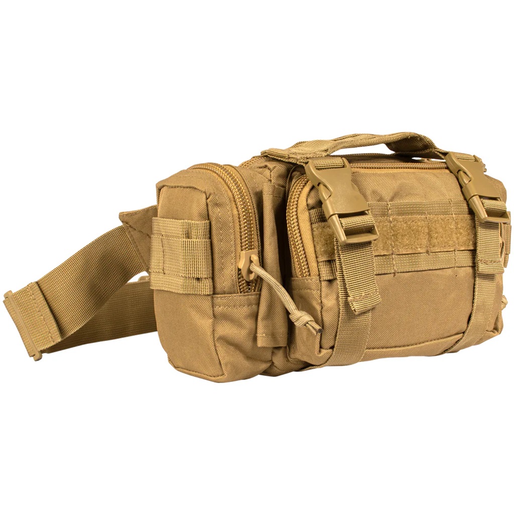 USGI Mounted Crewman Compartmented Bag, MCCEB, Woodland Camo