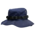 a navy blue USGI boonie cover