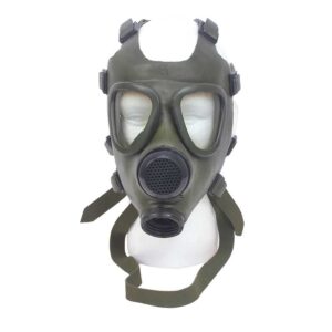 a Romanian M-74 gas mask