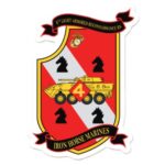 a US Marine Corps 4th LAR decal