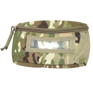 a USGI OCP Scorpion bleed quick release medical pouch