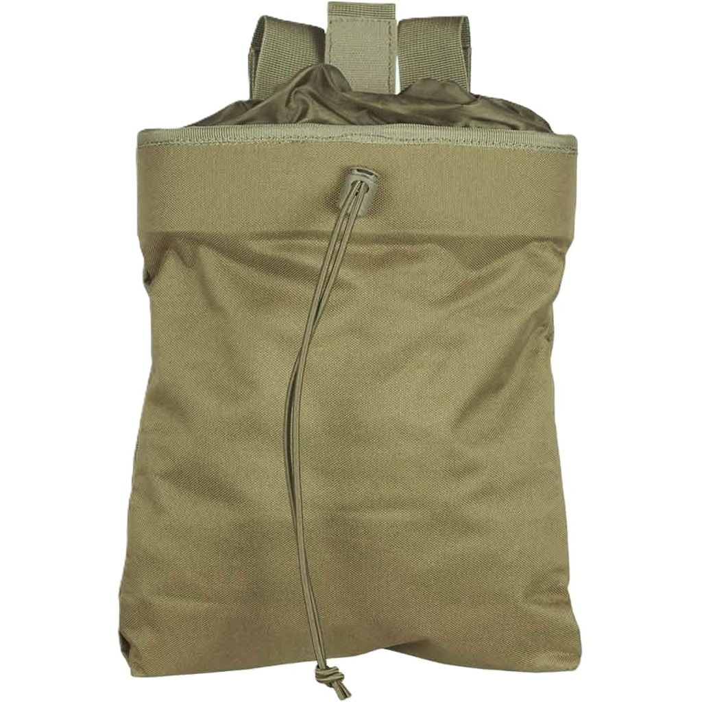 an olive drab extra large heavy duty military MOLLE dump pouch