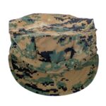 a woodland MARPAT camouflage 8-point utility cover (garrison cap) for the US Marine Corps Young Marines