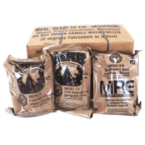a case of USGI MREs