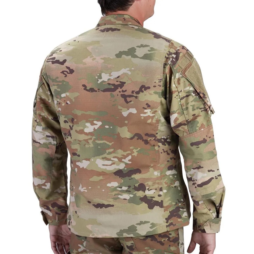 a US Army Multicam FR ACU coat