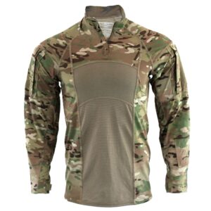 a US Army-issue flame-resistant type 2 combat shirt