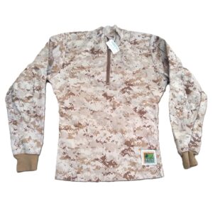a US Marine Corps IWCS (Inclement Weather Combat Shirt) in Desert MARPAT camouflage