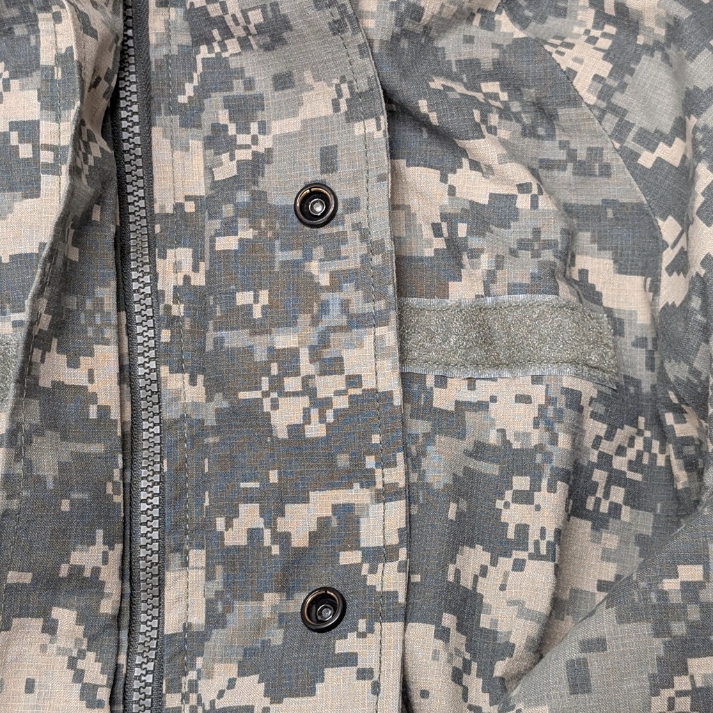 a US Army ACU FREE parka in UCP camouflage