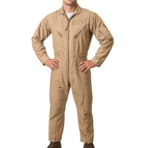 a US military CWU-27/P aramid flyer coveralls for Air Force, Army, Navy, and Marine Corps