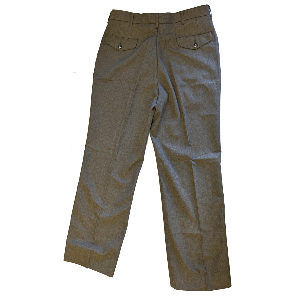 olive drab men's poly-wool US Marine Corps dress pants (trousers)
