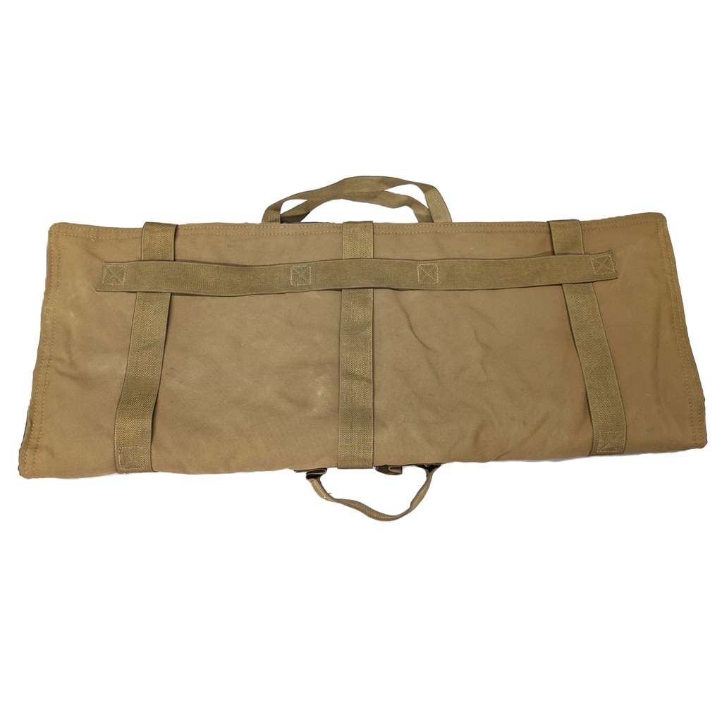 a coyote brown spare barrel bag