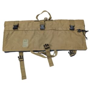 a coyote brown spare barrel bag