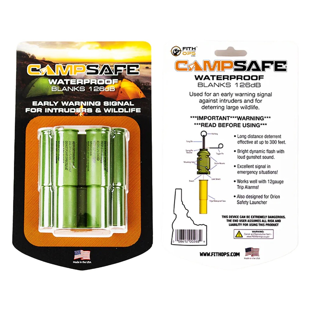 trip alarm shotgun shell blanks