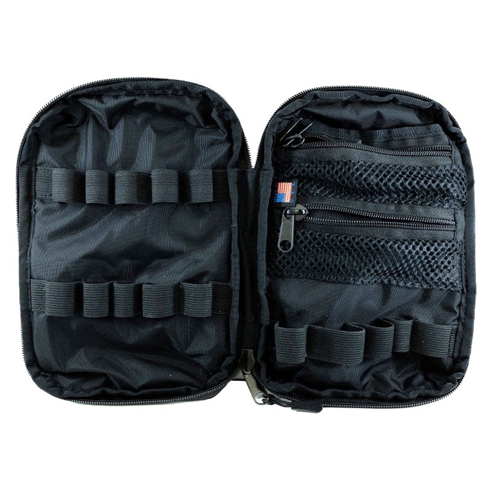 a trip and rescue alarm kit with bear deterrent blanks and flares