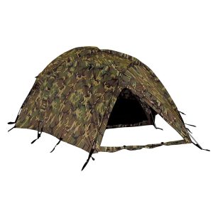 a four-person extreme cold weather combat tent (ECWT) used by the US Marine Corps and other US military branches