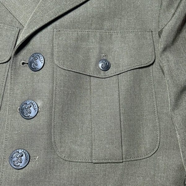 US Marines Men's Alpha Service Coat: USMC Dress Uniform Jacket