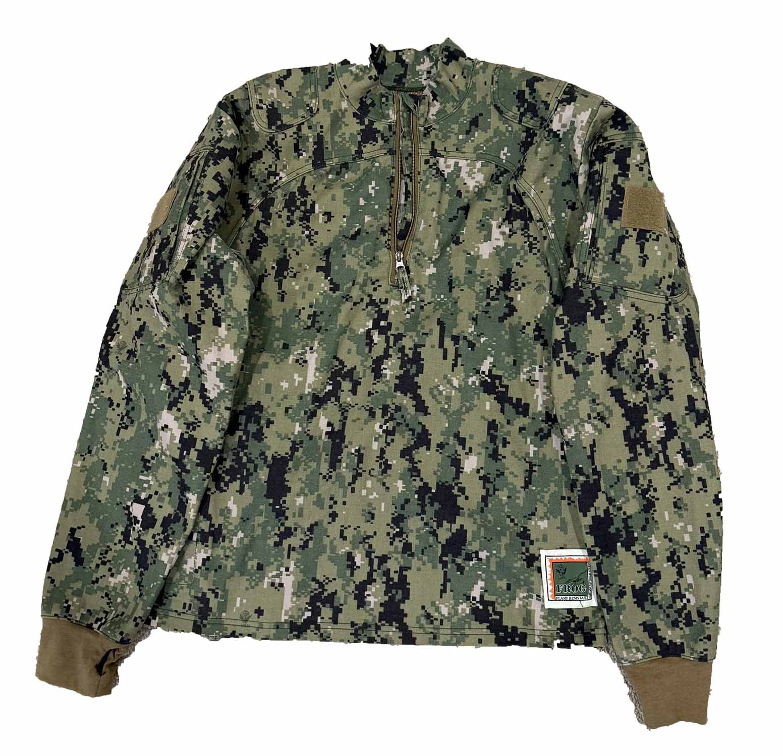 FROG Inclement Weather NWU Woodland Combat Shirt