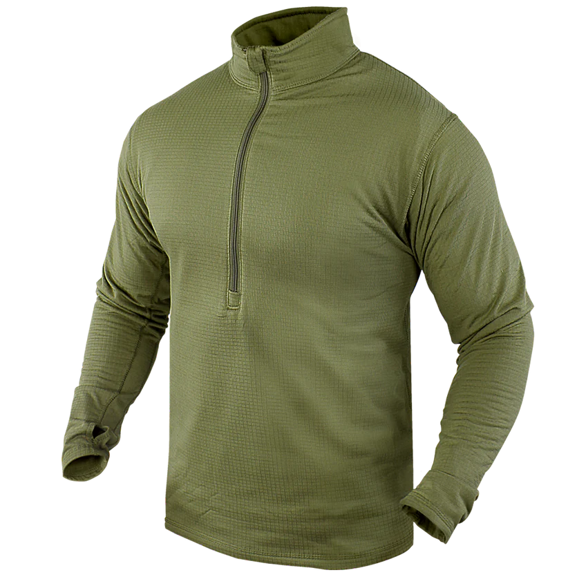 Condor Base II Waffle Grid Quarter Zip Pullover - Image 2