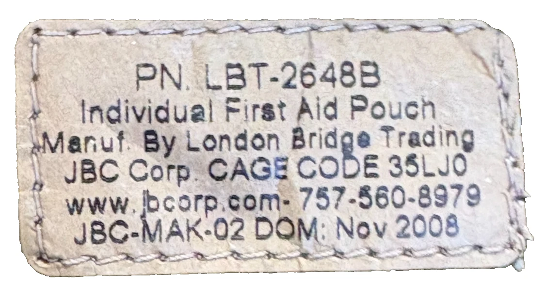 USMC LBT IFAK Individual First Aid Medical Pouch - Image 4