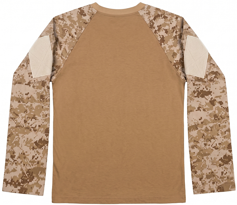 Kids USMC Desert MARPAT Long Sleeve Combat Shirt